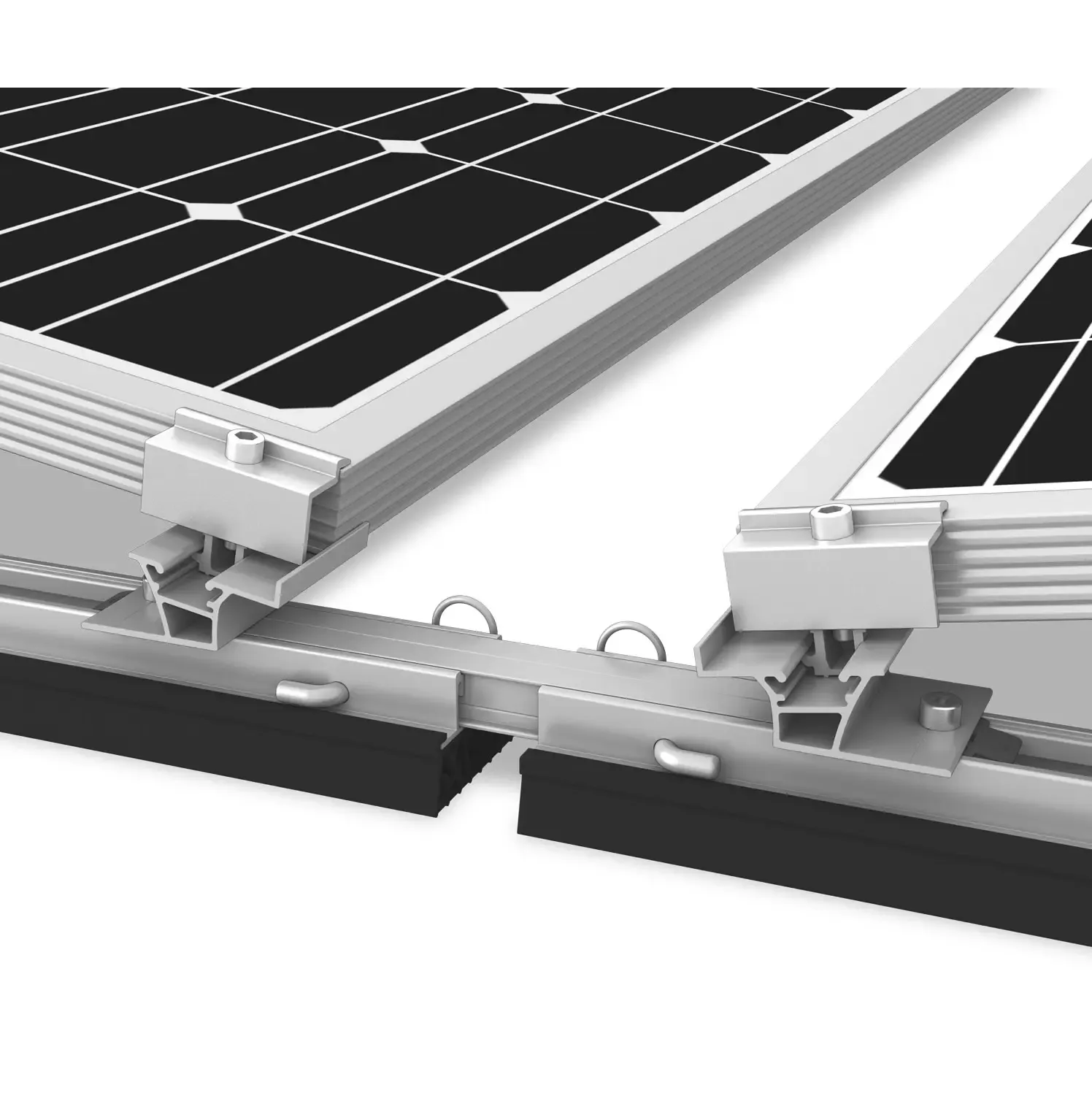 K2 SYSTEMS - Dome 6.10 SD - Elément de support du module frontal pour le système Dome 6.10 - 2003243 - 3