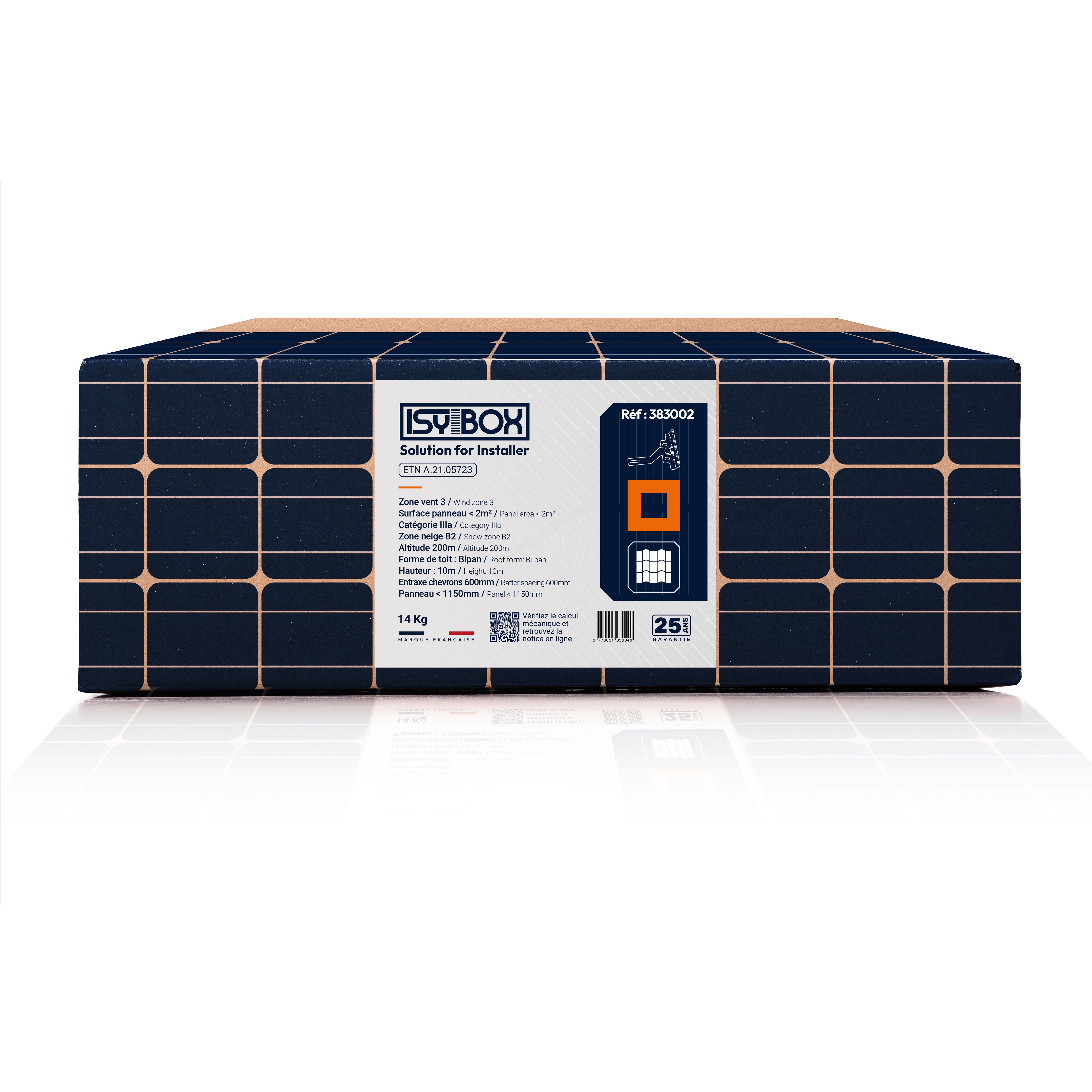 ISY-PV - ISY-BOX Carré ORANGE - CO - ISYBOX MECATILE - 3