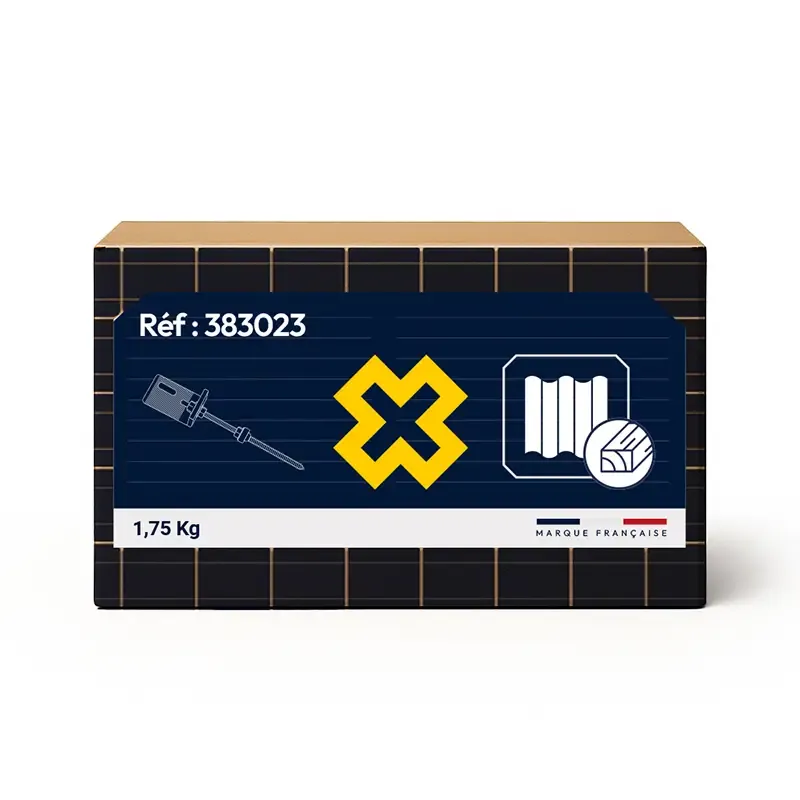 ISY-PV - ISY-BOX COMPACT - Tire fond Bois M10x200 - Croix Jaune - 383023