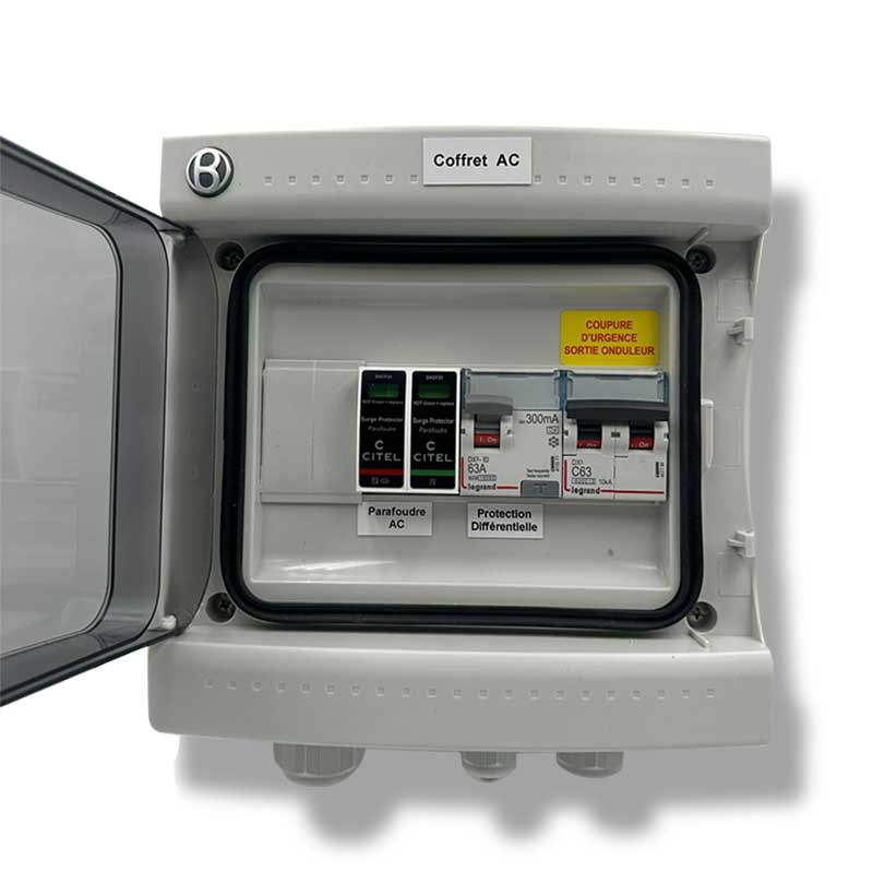 Coffret AC - Monophasé - SCHNEIDER - 63A/300mA