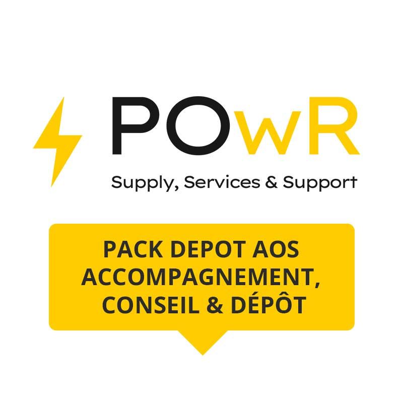 PACK DEPOT AOS — Accompagnement, conseil & dépôt