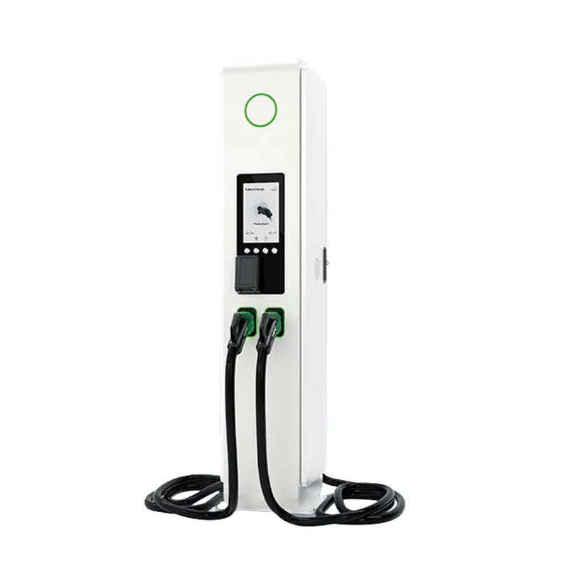 HUAWEI FusionCharge - Borne de recharge DC - 2 pistolets CCS2 - 375 A - Câble 7.5 m - DT600N2-EUA2