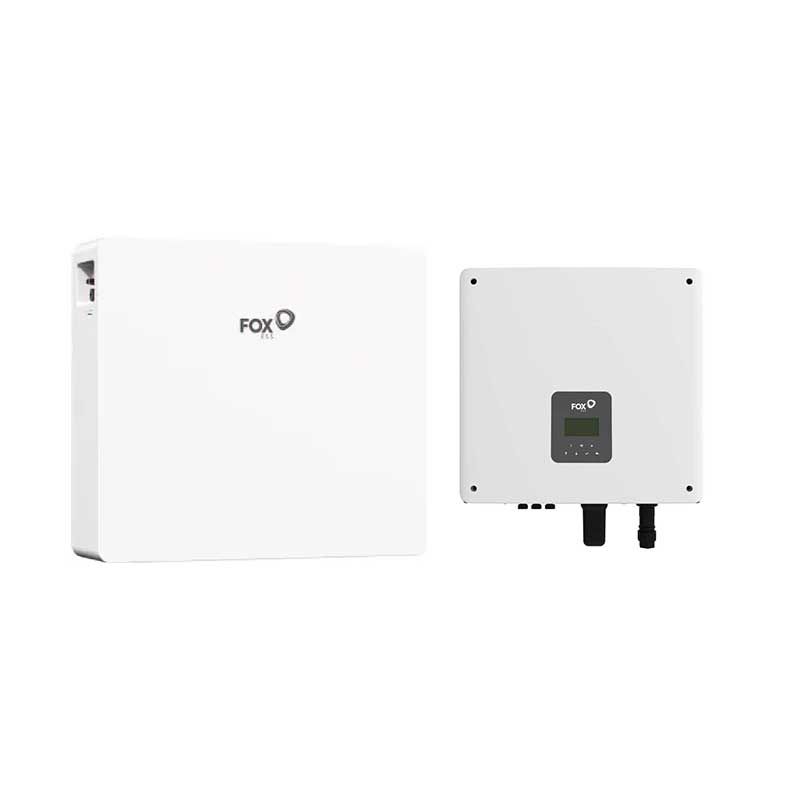 FOX ESS - Pack onduleur 3.3 kVA Monophasé + Batterie 12 kWh