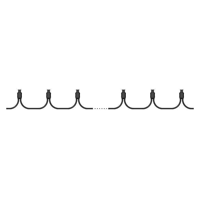 ATMOCE - Câble triphasé 4mm²/5 core - 2.8M - 3