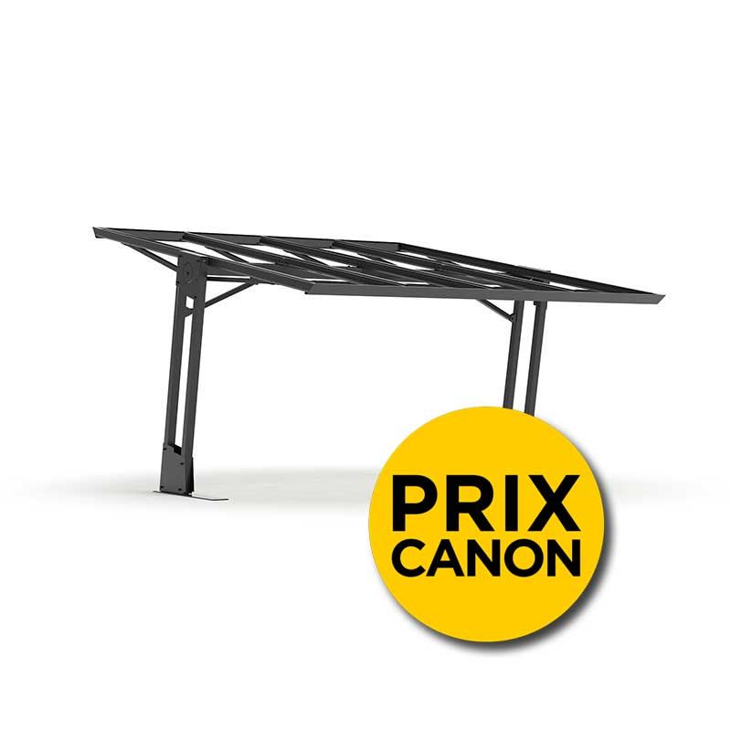 Carport solaire SHAPE2 gris - SHAPE27016
