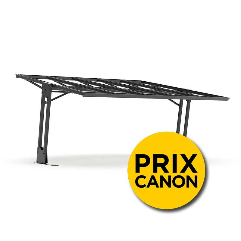 Carport solaire SHAPE2+ gris - SHAPE2+7016