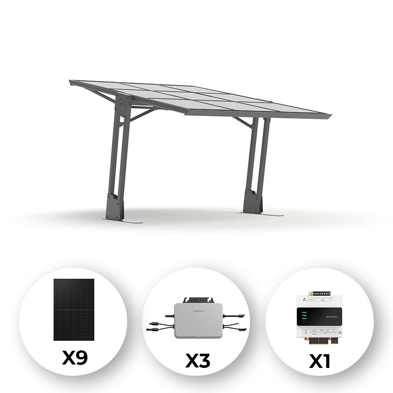 Carport solaire KIT SHAPE 1+