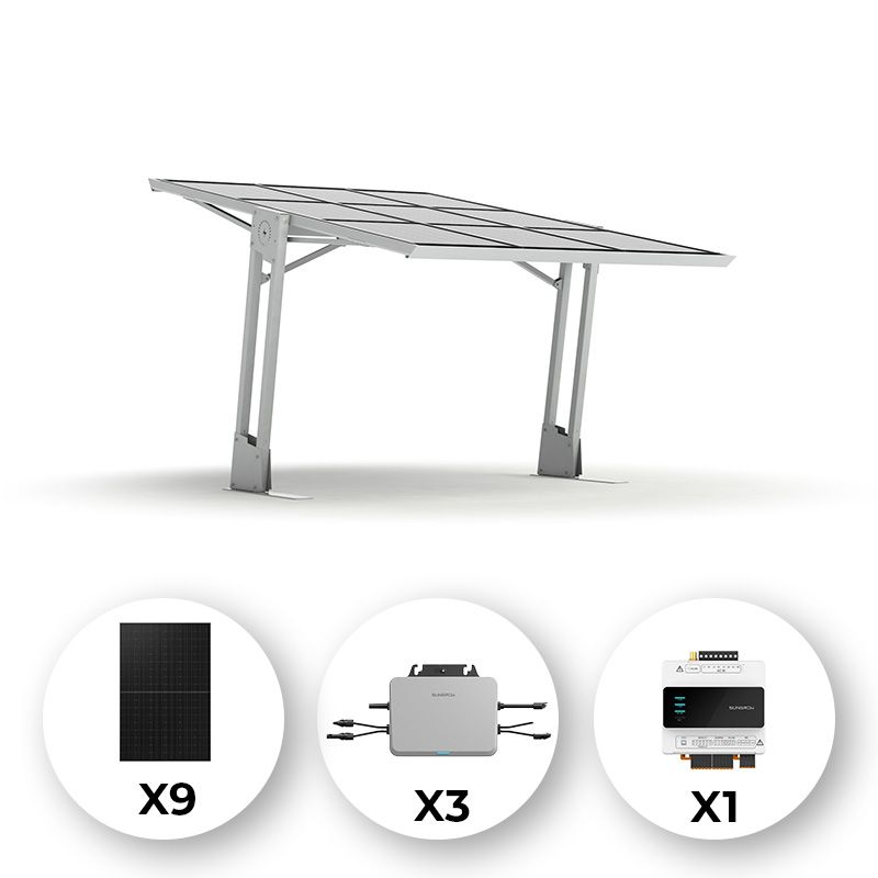 Carport solaire KIT SHAPE 1+ - 3