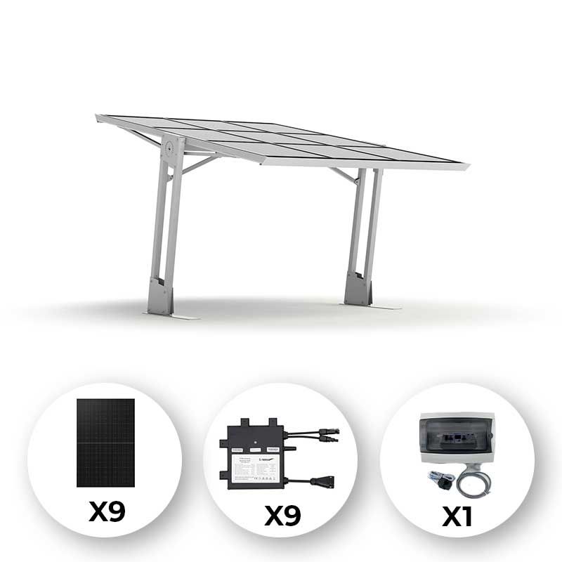 Carport solaire KIT SHAPE 1+ - 3