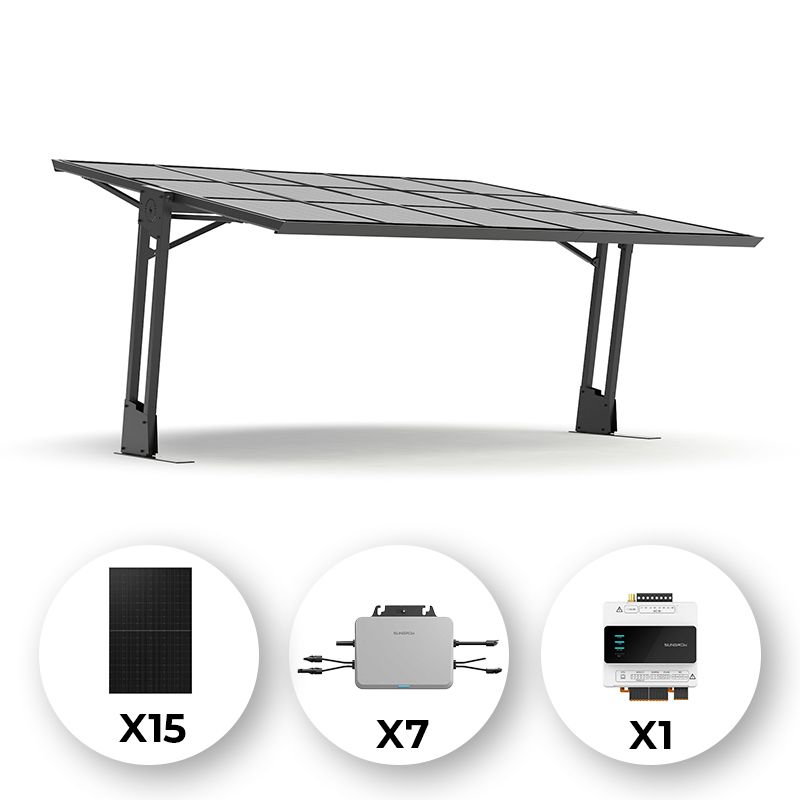 Carport solaire KIT SHAPE 2+