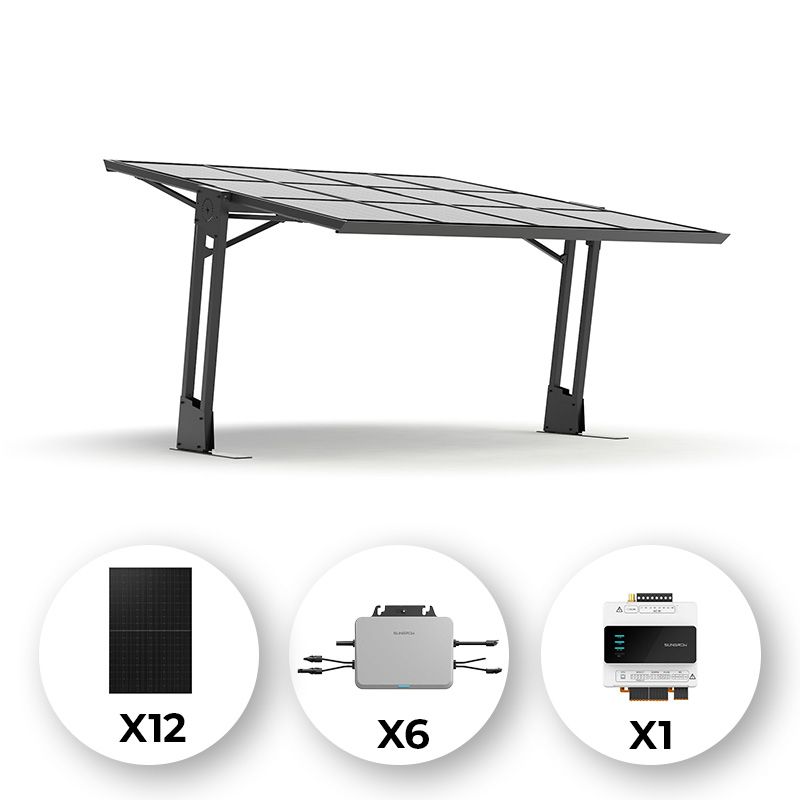 Carport solaire KIT SHAPE 2