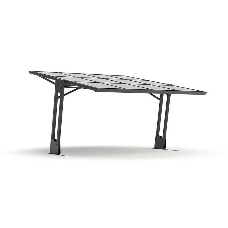 Carport solaire SHAPE2 gris - SHAPE27016 - 3
