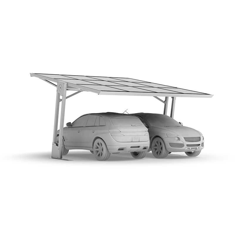 SHAPE - SHAPE 2 - carport pour 2 véhicules - RAL 9010 Blanc - SHAPE29016 - 4