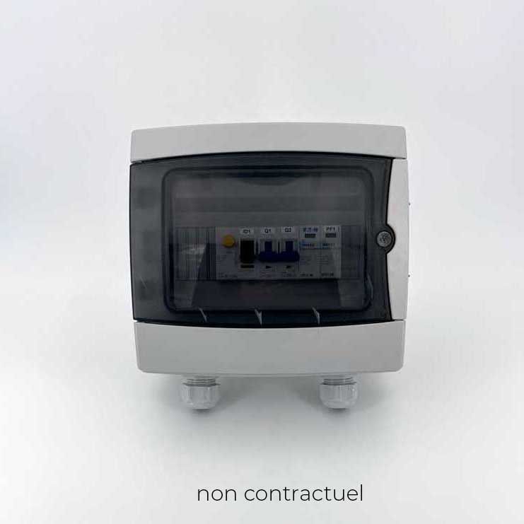 Coffret AC - Monophasé - 20A/30mA