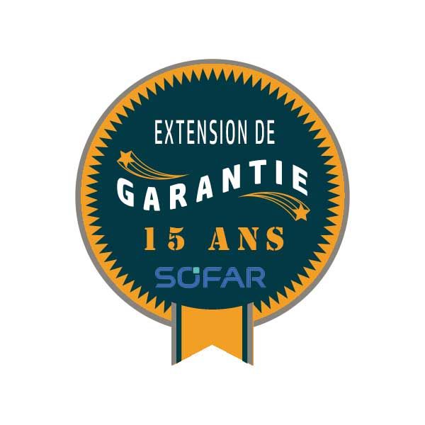 SOFAR SOLAR - Extension de garantie fabricant à 15 ans pour Sofar 80KTLX-G3