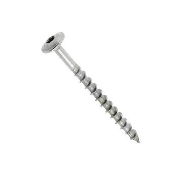 K2 SYSTEMS - Vis 6x70/42 à tête fraisée Drill autoperceuse pour agglomérés - Sachet de 200 - 1006398