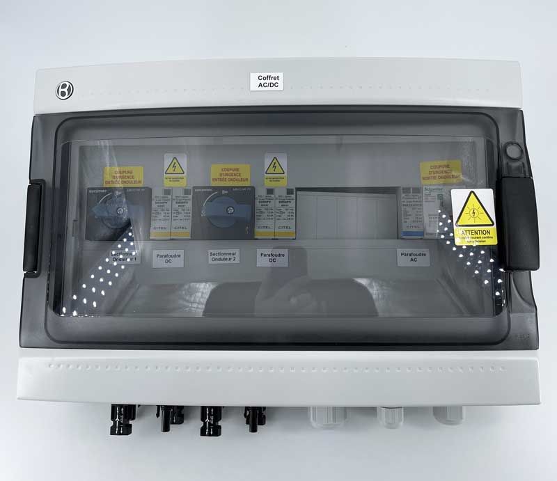 Coffret AC/DC - Monophasé - SCHNEIDER - 32A/30mA