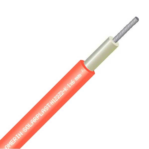 OMERIN  -  Câble solaire rouge 6 mm2  -  Touret 500m