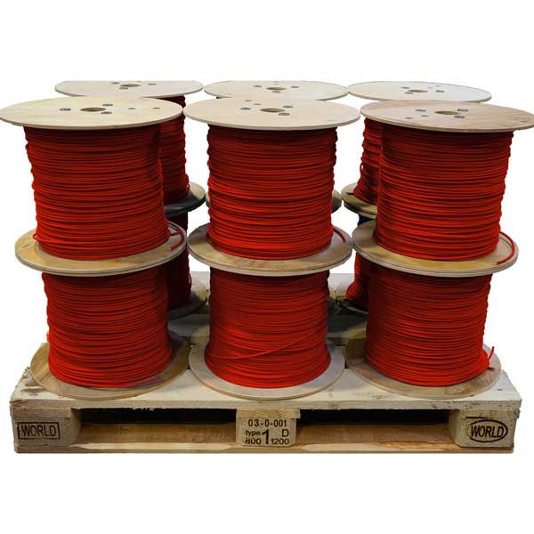KBE - Câble solaire rouge 6 mm2 - Touret 500m - 3