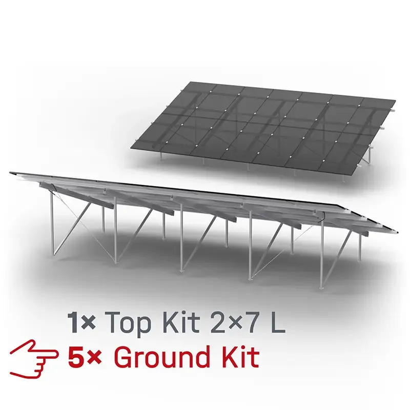 K2 SYSTEMS - N-Rack Top Kit 2x7 L - 2004924
