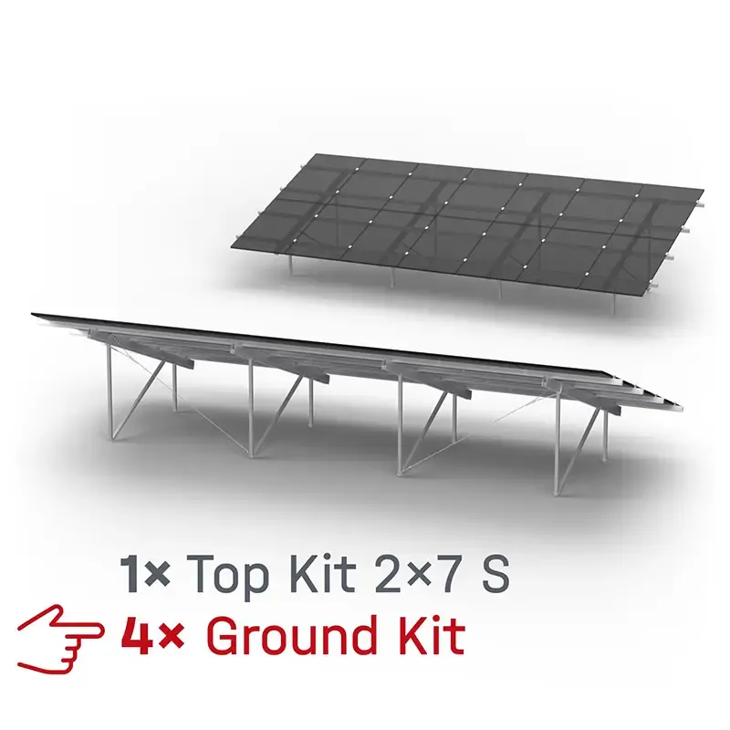 K2 SYSTEMS - N-Rack Top Kit 2x7 S - 2004925