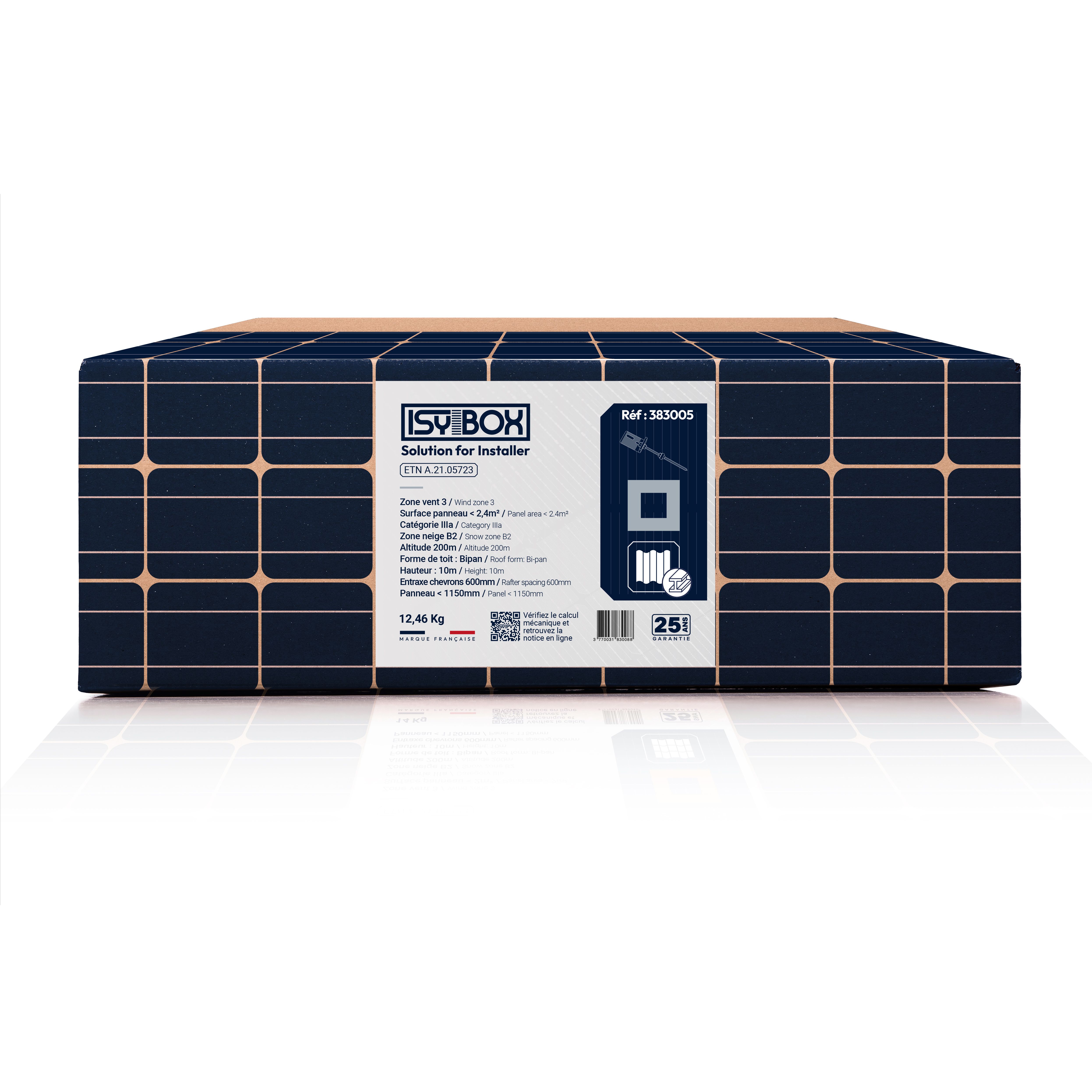 ISY-PV - ISY-BOX Carré GRIS - CG - ISYBOX TF.METAL - 3