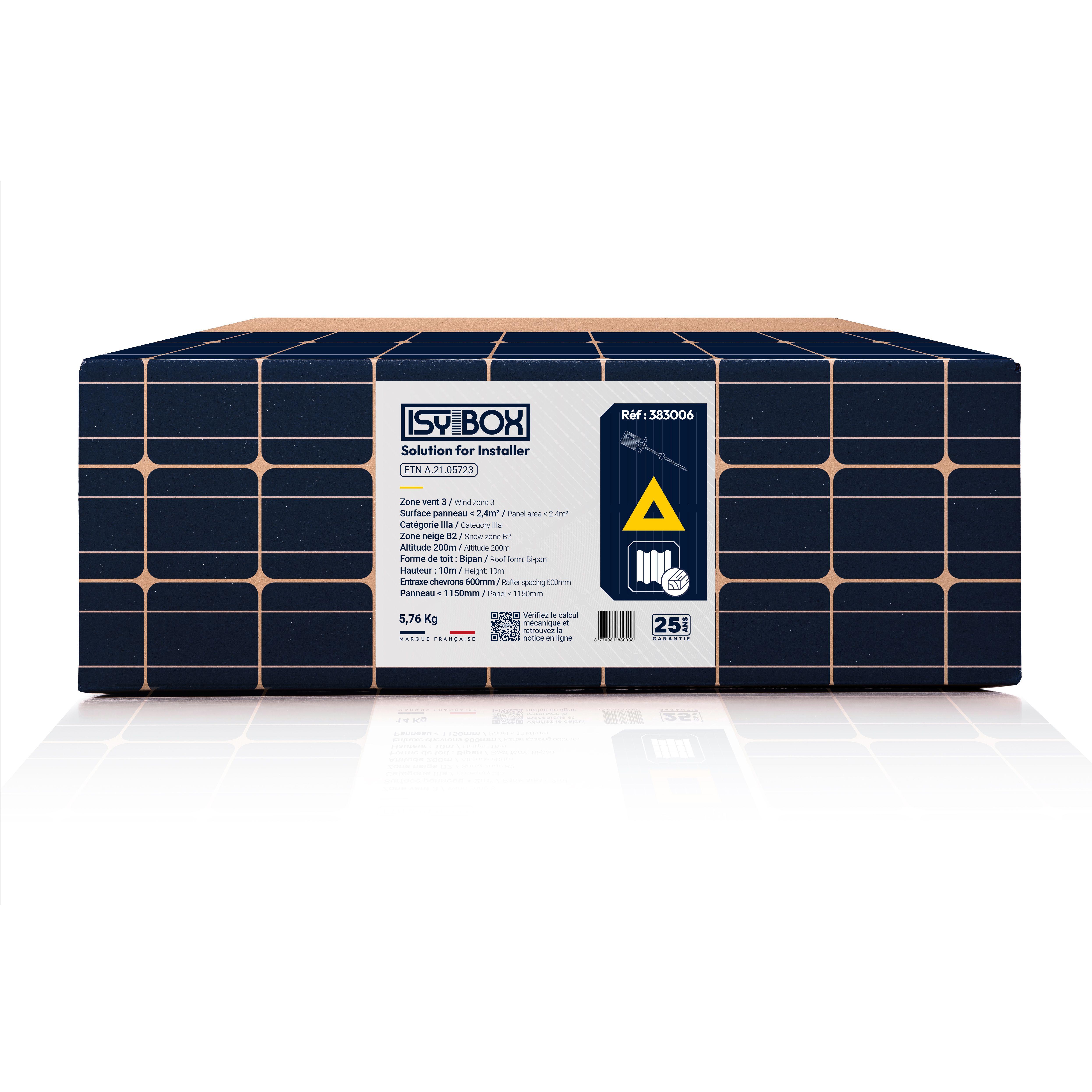 ISY-PV - ISY-BOX Triangle JAUNE - TJ - ISYBOX TF.WOOD - 3