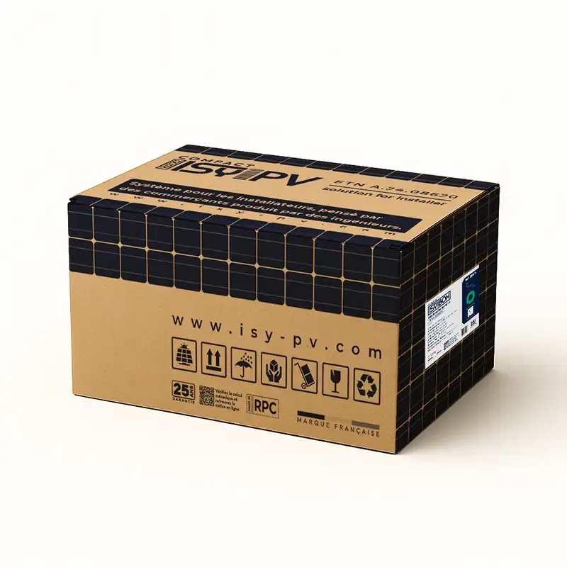 ISY-PV - ISY-BOX COMPACT - Crochet petite tuile plate  - Rond Vert - 383016 - 3