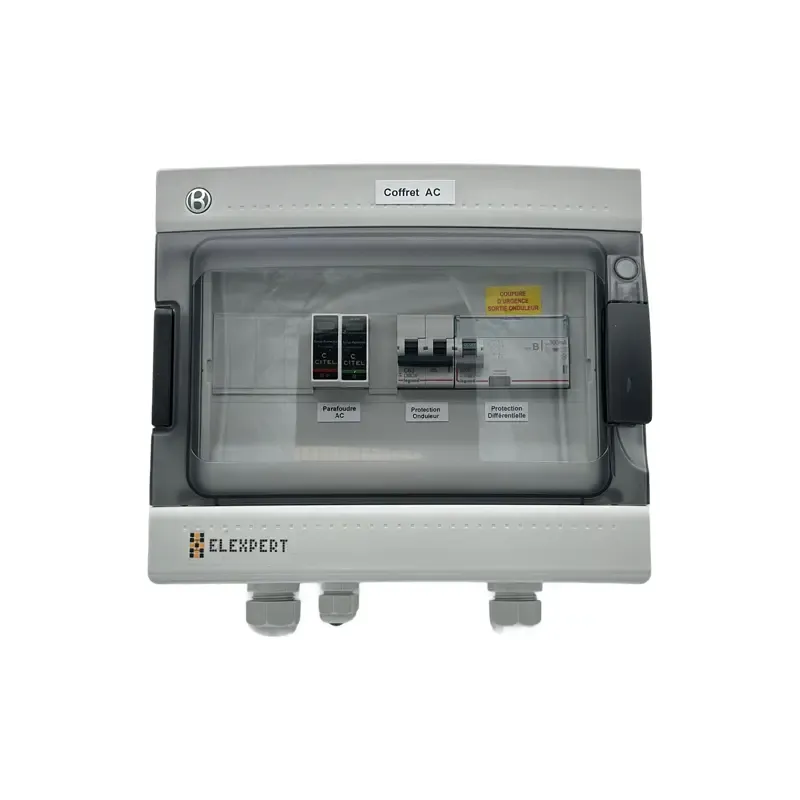 Coffret AC - Monophasé - SCHNEIDER - 16A - Inter diff 40A/300mA Type B - 3