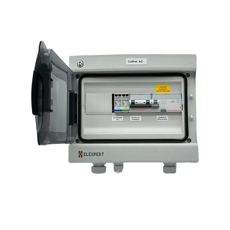 Coffret AC - Monophasé - SCHNEIDER - 63A - Inter diff 63A/300mA Type B - 3