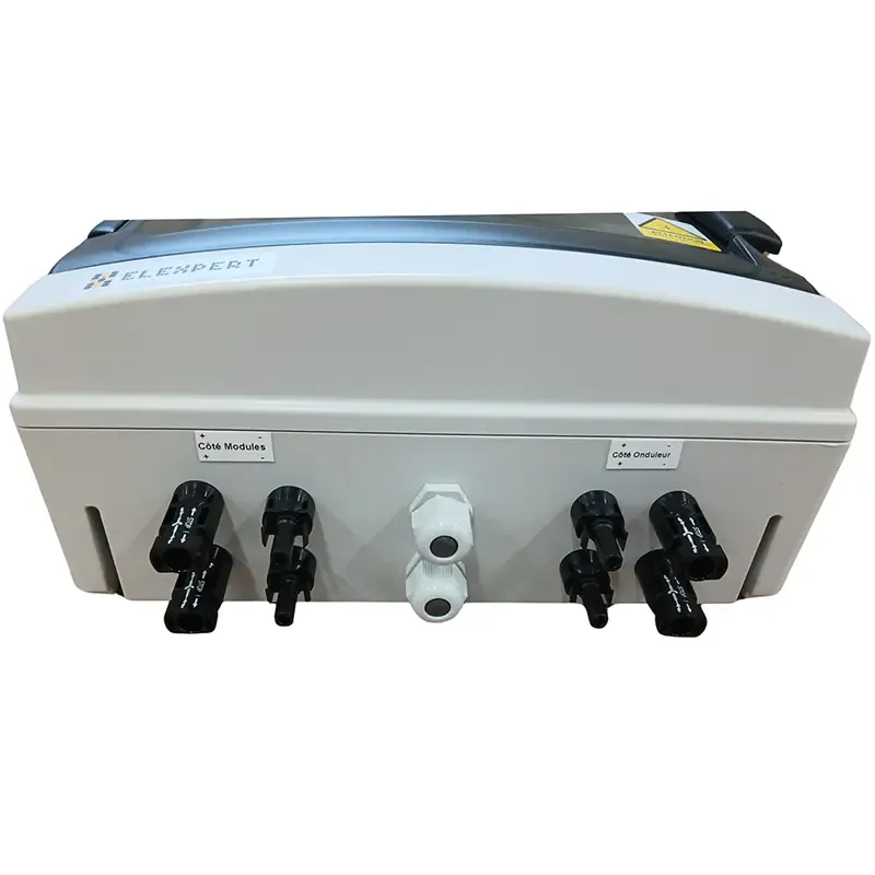 Coffret DC - SOCOMEC - 40A/1000VDC - Fusibles 25A - 2 Strings - 5