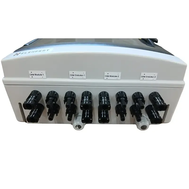 Coffret DC - SOCOMEC - 40A/1000VDC - Fusibles 25A - 4 Strings - 5