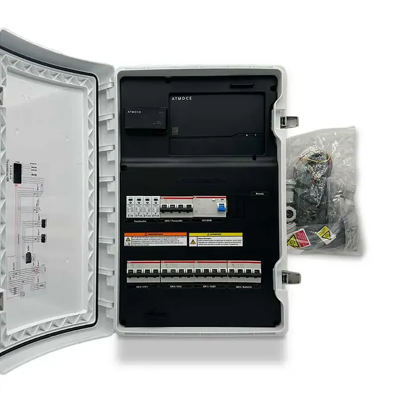 ATMOCE - Coffret AC - Triphasé - NFC15-100 - MC100T - 2×20A - version ABB - 3