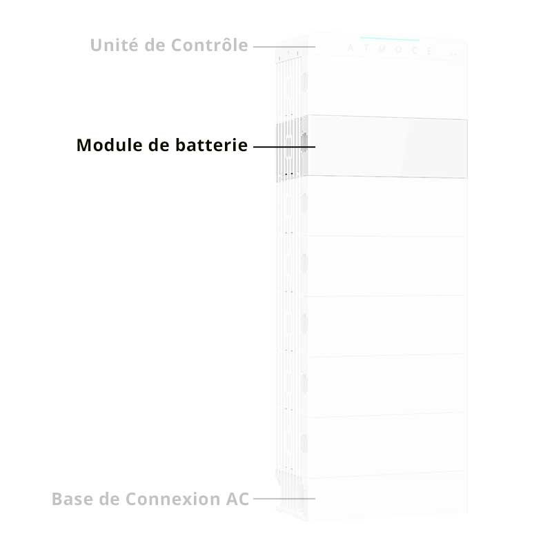 ATMOCE - Batterie M-ELV Battbank - Module 16 kWh