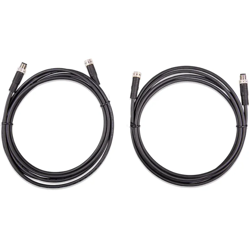 VICTRON - Paire de câbles M8 circular - Pour batterie LiFePO4 5m