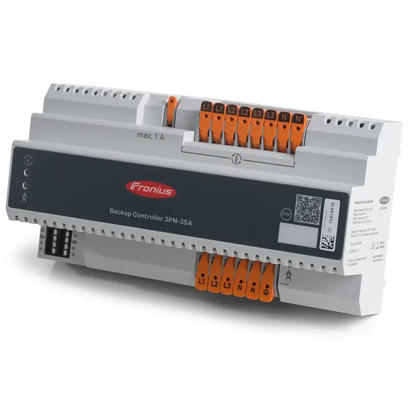 Coffret backup FRONIUS Backup Controller 3PN-35A - monophasé et triphasé - 4.240.048.CK
