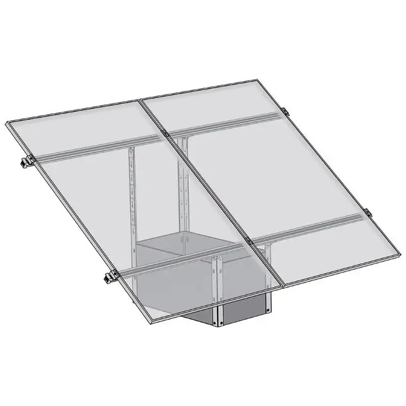 GSE INTEGRATION - GROUND SYSTEM EVOLUTION - 1 Kit pour 2 panneaux - EVO-1L2C