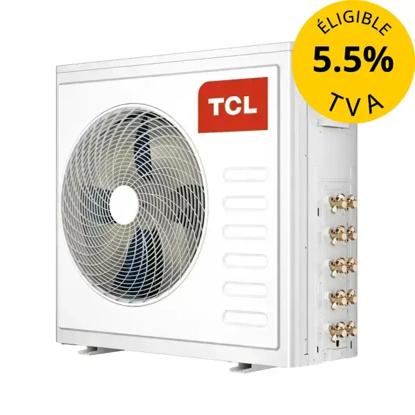 TCL - Unité extérieure multisplit FREEMATCH 2 sorties - PAC air air - 4,1kW - MT1420 - Eligible à la TVA 5.5%