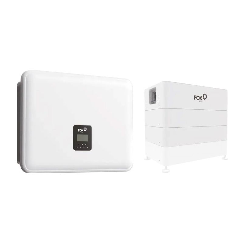 FOX ESS - Pack onduleur 6.6 kVA Triphasé + Batterie 24 kWh