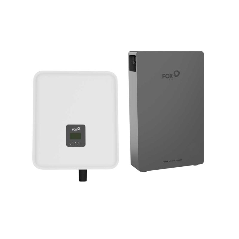 FOX ESS - Pack onduleur 8.8 kVA Triphasé + Batterie 5 kWh