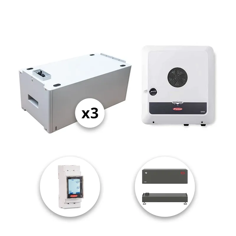 FRONIUS - Pack Monophasé onduleur 6 kVA + 3 Batteries BYD - 7.68 kWh