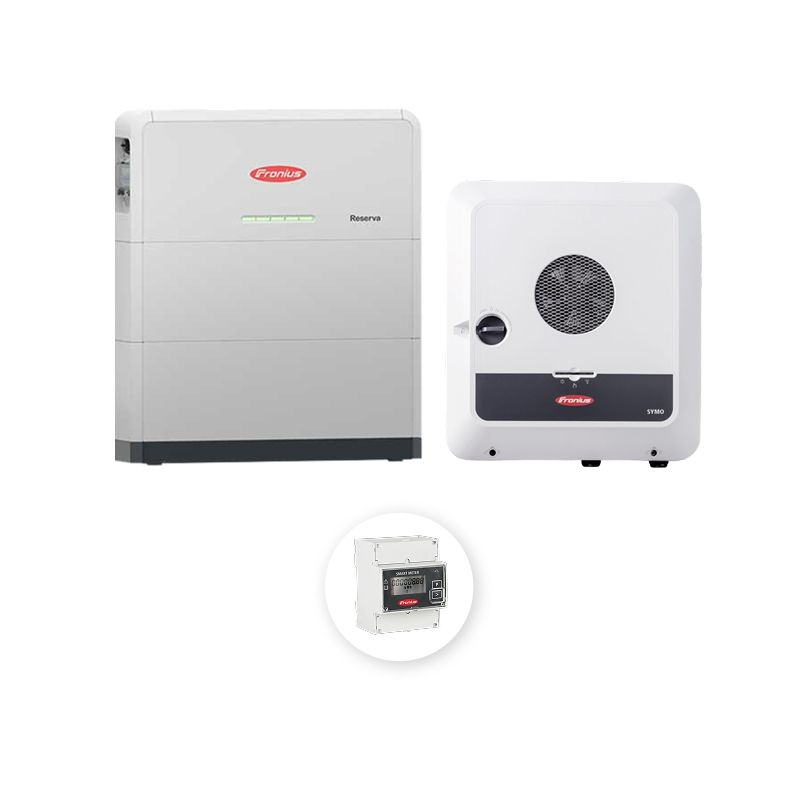 FRONIUS - Pack Triphasé onduleur 8 kVA + 2 Batteries RESERVA - 6.3 kWh