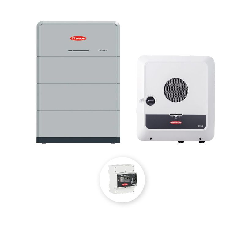 FRONIUS - Pack Triphasé onduleur 8 kVA + 3 Batteries RESERVA - 9.45 kWh
