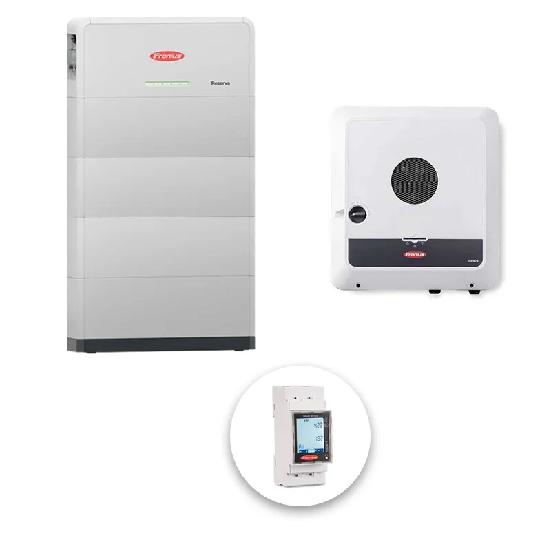 FRONIUS - Pack Triphasé onduleur 8 kVA + 4 Batteries RESERVA - 12.6 kWh
