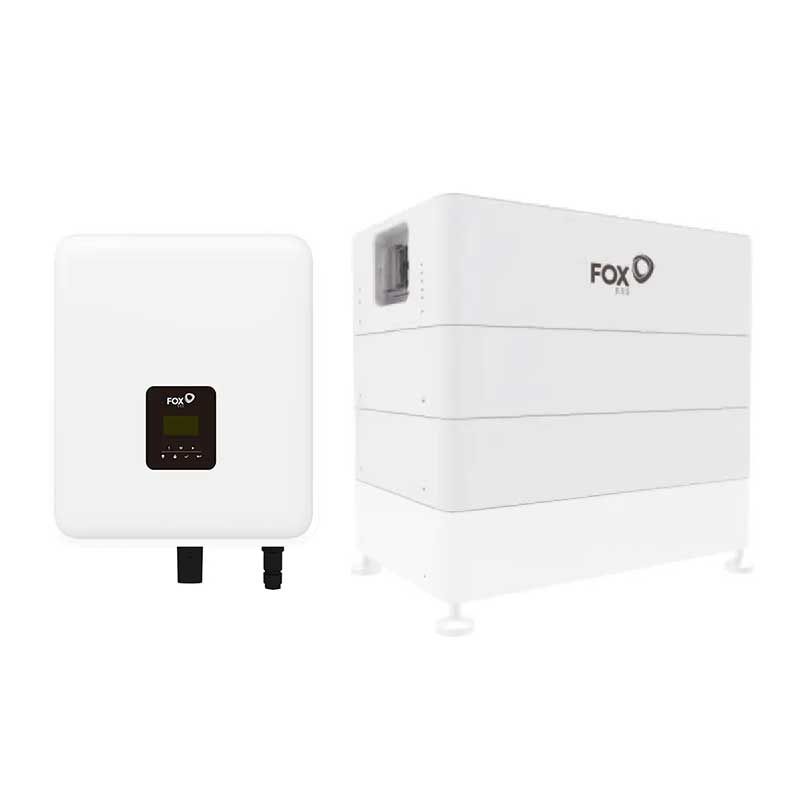 FOX ESS - Pack onduleur KH8 Monophasé + Stockage 18 kWh