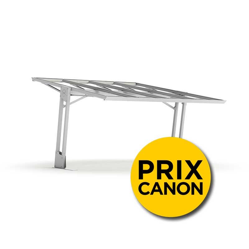 Carport solaire SHAPE2 blanc - SHAPE29010