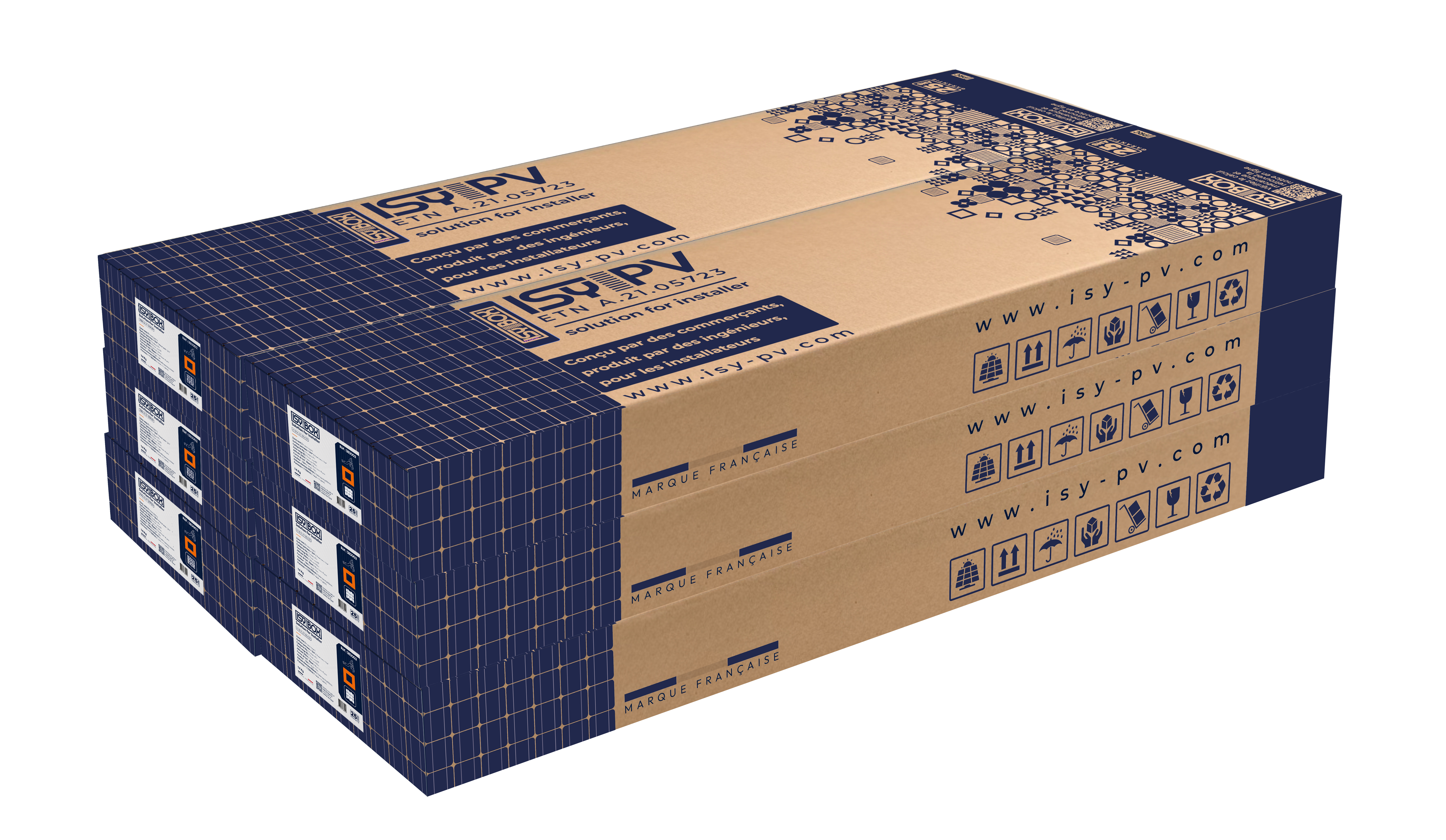 ISY-PV - ISY-BOX Carré BLEU - CB - ISYBOX SLATE - 5