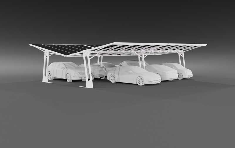 Carport solaire SHAPE36 - SHAPE369016
