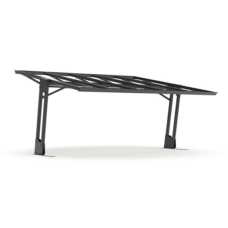 Carport solaire SHAPE2+ gris - SHAPE2+7016