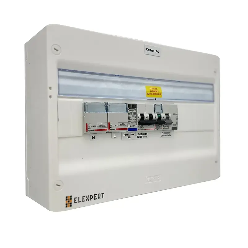 Coffret AC - Monophasé - LEGRAND - NFC15-100 - 32A - 63A (Habitation) - Inter Diff 40A/300mA - 3